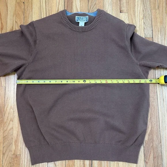 NWT Duluth Trading Men's Strongarm Cotton Crew Sweater - Picture 4 of 5